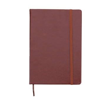 Caderno Personalizado Tipo Moleskine Couro Sintético X03005 Brindes Personalizados