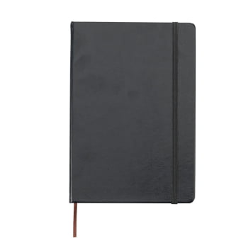 Caderno Personalizado Tipo Moleskine Couro Sintético X03005 Brindes Personalizados