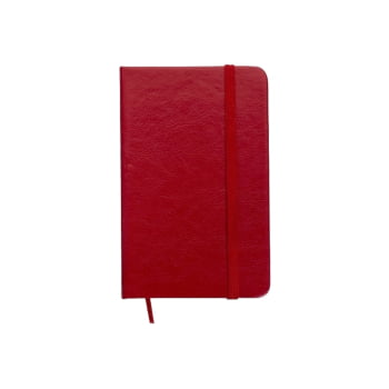 Caderno Personalizado Tipo Moleskine Couro Sintético X12595N Brinde Personalizado