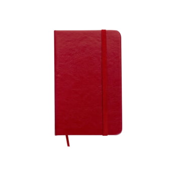 Caderno Personalizado Tipo Moleskine Couro Sintético X12595SN Brindes Personalizados