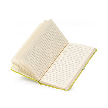 Caderno Personalizado Tipo Moleskine Couro Sintético X15142P Brindes Personalizados