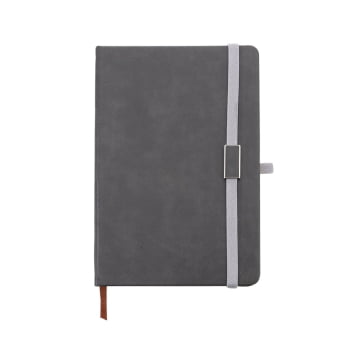 Caderno Personalizado Tipo Moleskine Emborrachado X03002 Brinde Personalizado