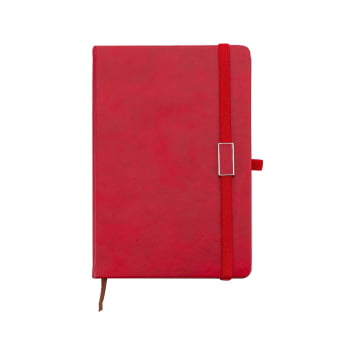 Caderno Personalizado Tipo Moleskine Emborrachado X03002 Brinde Personalizado