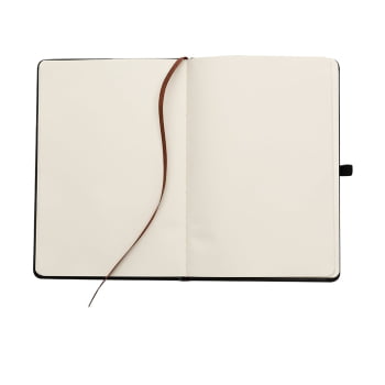 Caderno Personalizado Tipo Moleskine Emborrachado X03002 Brinde Personalizado