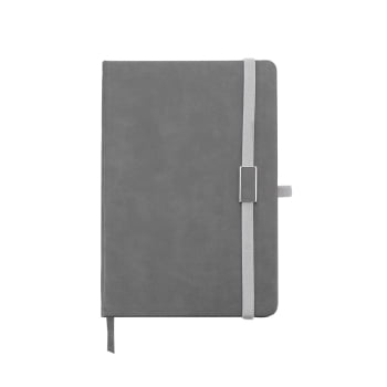 Caderno Personalizado Tipo Moleskine Emborrachado X03002B Brinde Personalizado