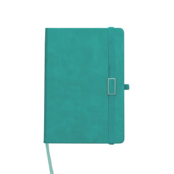 Caderno Personalizado Tipo Moleskine Emborrachado X03002B Brinde Personalizado