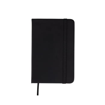 Caderno Personalizado Tipo Moleskine Emborrachado X03009 Brindes Personalizados