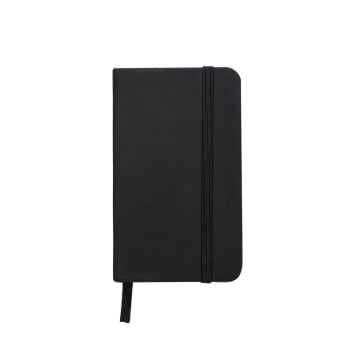Caderno Personalizado Tipo Moleskine Emborrachado X12513PI Brindes Personalizados