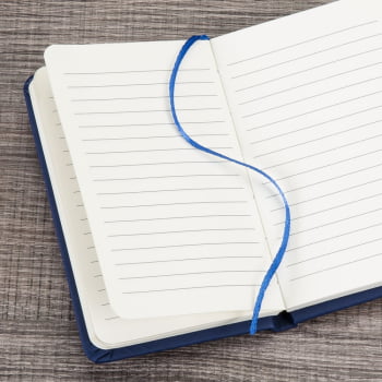 Caderno Personalizado Tipo Moleskine Emborrachado X12513PI Brindes Personalizados