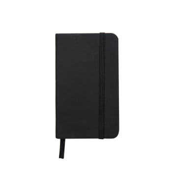 Caderno Personalizado Tipo Moleskine Emborrachado X12513PN Brinde Personalizado