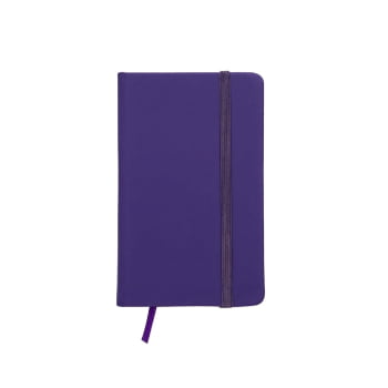 Caderno Personalizado Tipo Moleskine Emborrachado X12513PN Brinde Personalizado