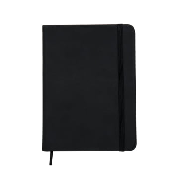 Caderno Personalizado Tipo Moleskine Emborrachado X12514 Brinde Personalizado