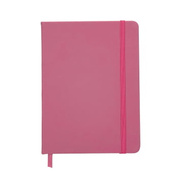 Caderno Personalizado Tipo Moleskine Emborrachado X12514 Brinde Personalizado