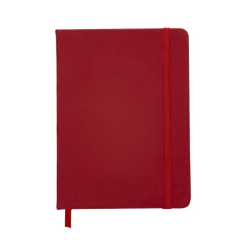 Caderno Personalizado Tipo Moleskine Emborrachado X12514 Brinde Personalizado