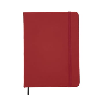 Caderno Personalizado Tipo Moleskine Emborrachado X12514 Brinde Personalizado