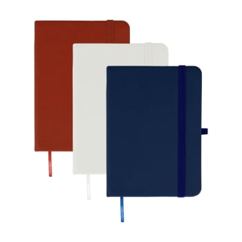 Caderno Personalizado Tipo Moleskine Emborrachado X12514SN Brindes Personalizados