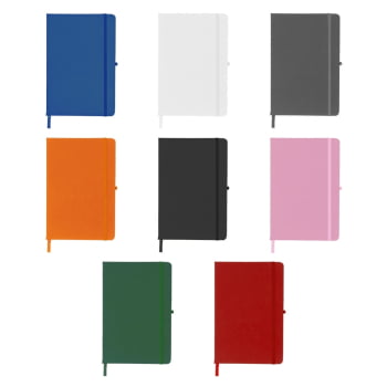 Caderno Personalizado Tipo Moleskine Emborrachado X14092SN Brinde Personalizado