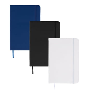 Caderno Personalizado Tipo Moleskine Emborrachado X14869 Brindes Personalizados
