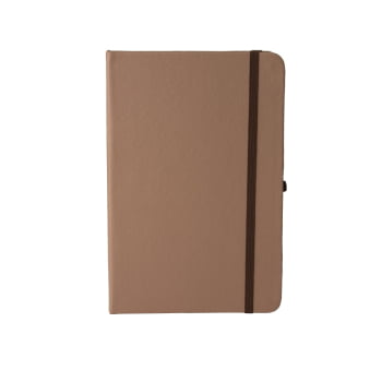 Caderno Personalizado Tipo Moleskine Emborrachado X15036 Brinde Personalizado