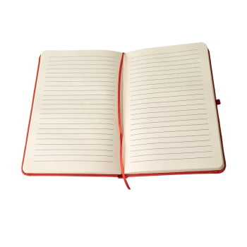 Caderno Personalizado Tipo Moleskine Emborrachado X15036 Brinde Personalizado