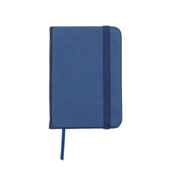 Caderno Personalizado Tipo Moleskine Sintética Brilhante X03024 Brinde Personalizado