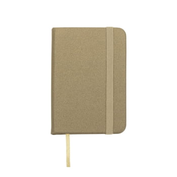 Caderno Personalizado Tipo Moleskine Sintética Brilhante X03024 Brinde Personalizado