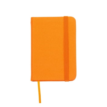 Caderno Personalizado Tipo Moleskine Sintética Brilhante X03024 Brinde Personalizado