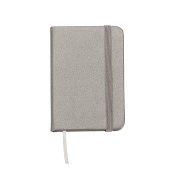 Caderno Personalizado Tipo Moleskine Sintética Brilhante X03024 Brinde Personalizado