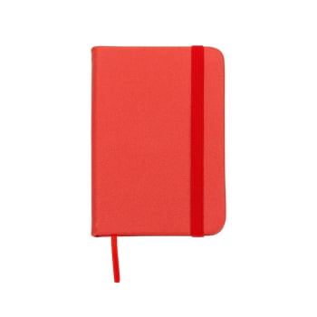 Caderno Personalizado Tipo Moleskine Sintética Brilhante X03024 Brinde Personalizado