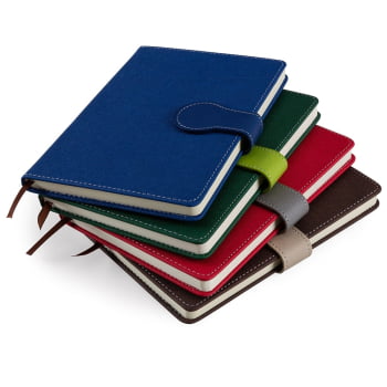 Caderno Personalizado Tipo Moleskine Sintético X03003 Brindes Personalizados