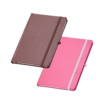 Caderno Personalizado Tipo Moleskine Sintético X14881 Brinde Personalizado