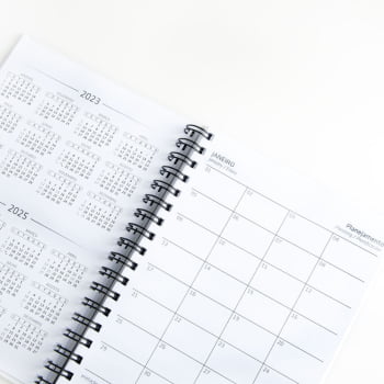 Caderno Personalizado Wire-O Branco SMLE-30600 Brindes Personalizados
