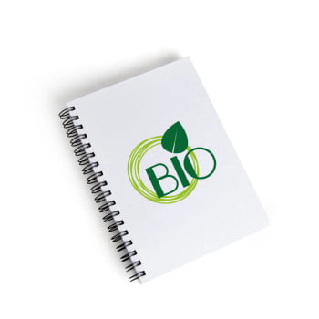 Caderno Personalizado Wire-O Branco SMLE-30600 Brindes Personalizados