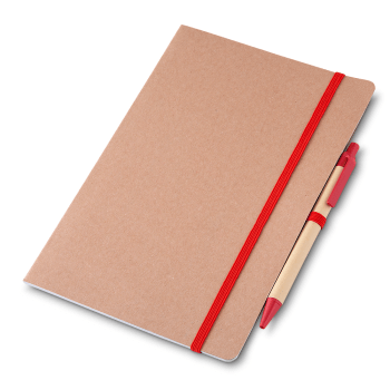 Caderno Personalizado Kraft ASICAD005 Brinde Personalizado
