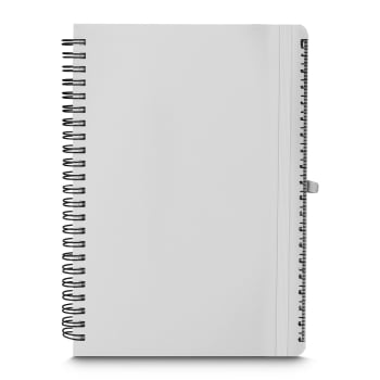 Caderno Personalizado Poliuretano ASICAD004E Brinde Personalizado