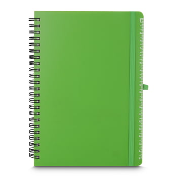 Caderno Personalizado Poliuretano ASICAD004E Brinde Personalizado