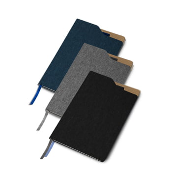 Caderno Personalizado RPET ASICAD170 Brinde Personalizado