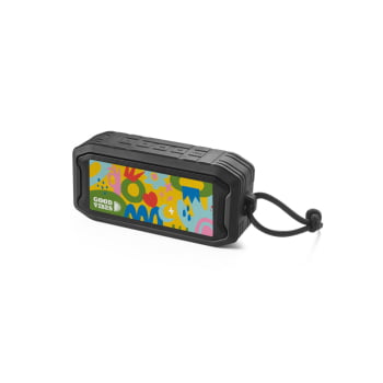Caixa de Som Personalizada ABS SP97140 Sustentável à prova da água Brinde Personalizado