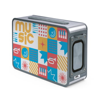Caixa de Som Personalizada ABS SP97440 Sustentável Bluetooth Brindes Personalizados