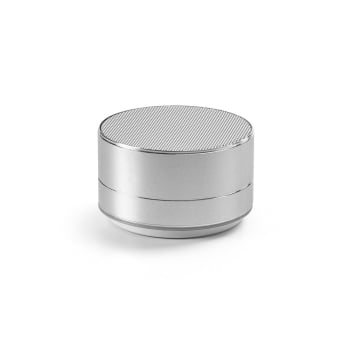 Caixa de Som Personalizada Alumínio SP57252 Sustentável Bluetooth Brinde Personalizado