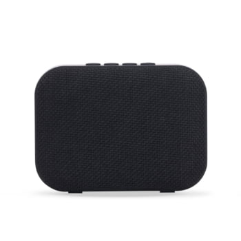 Caixa de Som Personalizada Emborrachado Bluetooth X02070 Brindes Personalizados