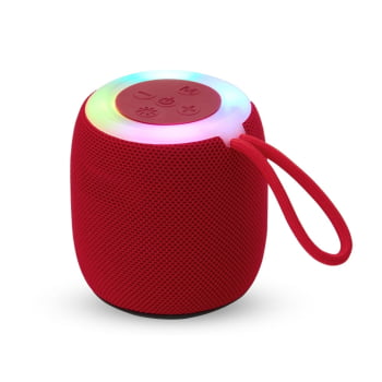 Caixa de Som Personalizada Emborrachado Bluetooth X08003 Brinde Personalizado