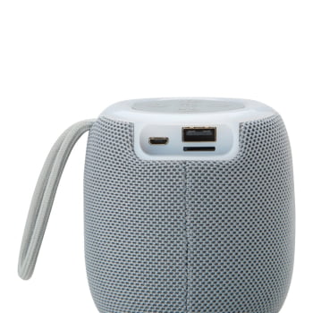 Caixa de Som Personalizada Emborrachado Bluetooth X08003 Brinde Personalizado