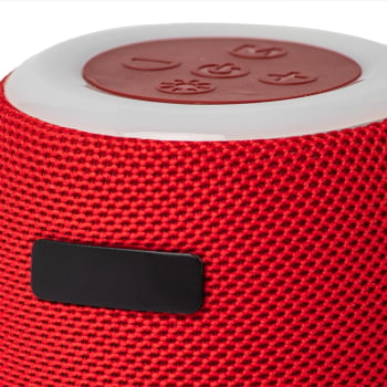 Caixa de Som Personalizada Emborrachado Bluetooth X08003 Brinde Personalizado