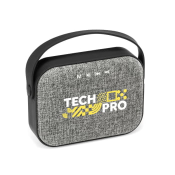 Caixa de Som Personalizada Emborrachado SP57208 Bluetooth Brindes Personalizados