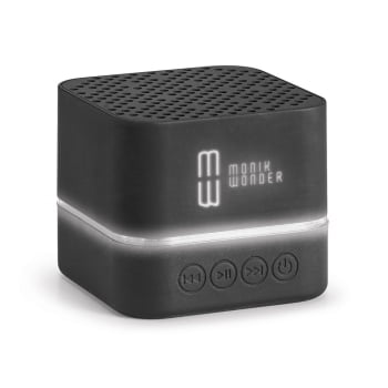Caixa de Som Personalizada Emborrachado SP57255 LED Bluetooth Brinde Personalizado