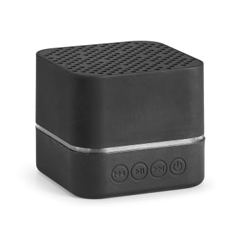 Caixa de Som Personalizada Emborrachado SP57255 LED Bluetooth Brinde Personalizado
