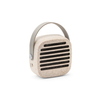 Caixa de Som Personalizada Fibra de Palha de Trigo SP57936 Bluetooth Brinde Personalizado