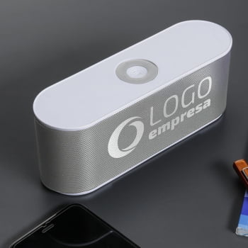 Caixa de Som Personalizada Multimídia Bluetooth X02015 Brinde Personalizado