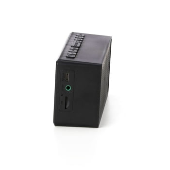 Caixa de Som Personalizada Multimídia Com Relógio X04065 Brindes Personalizados